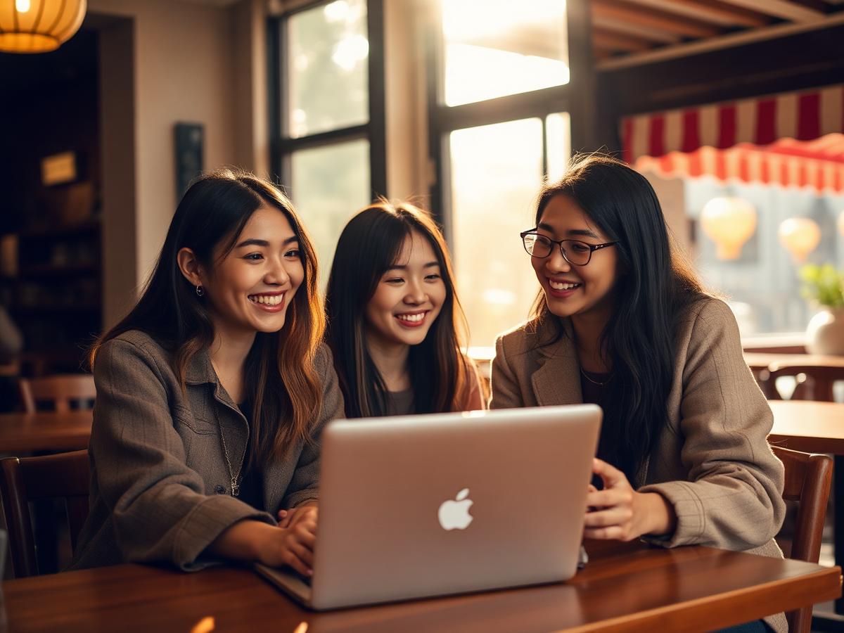 Learners studying Mandarin together